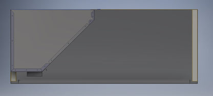 Side view of the internals of a kitchen extract canopy | Trivent Ltd UK